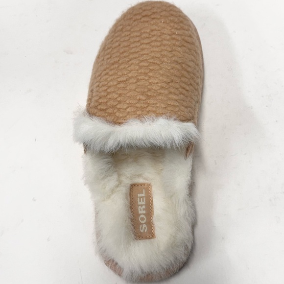 SOREL Women's Slide, HADLEY, Natural Tan - New - Picture 3 of 8